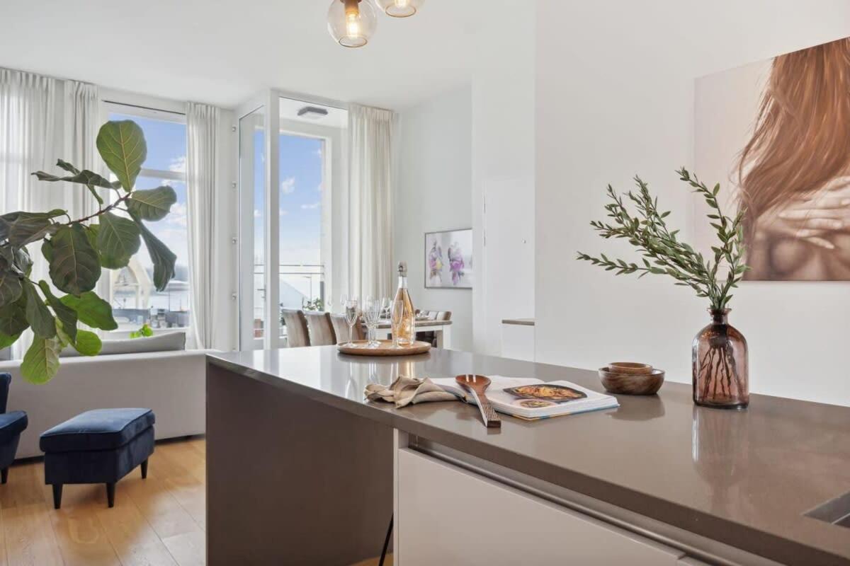 Bright Waterfront Apartment Anversa Esterno foto